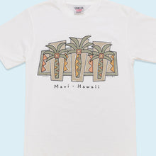 Lade das Bild in den Galerie-Viewer, Oneita Power T T-Shirt Hawai &quot;Maui&quot; 1995, weiß, S/M
