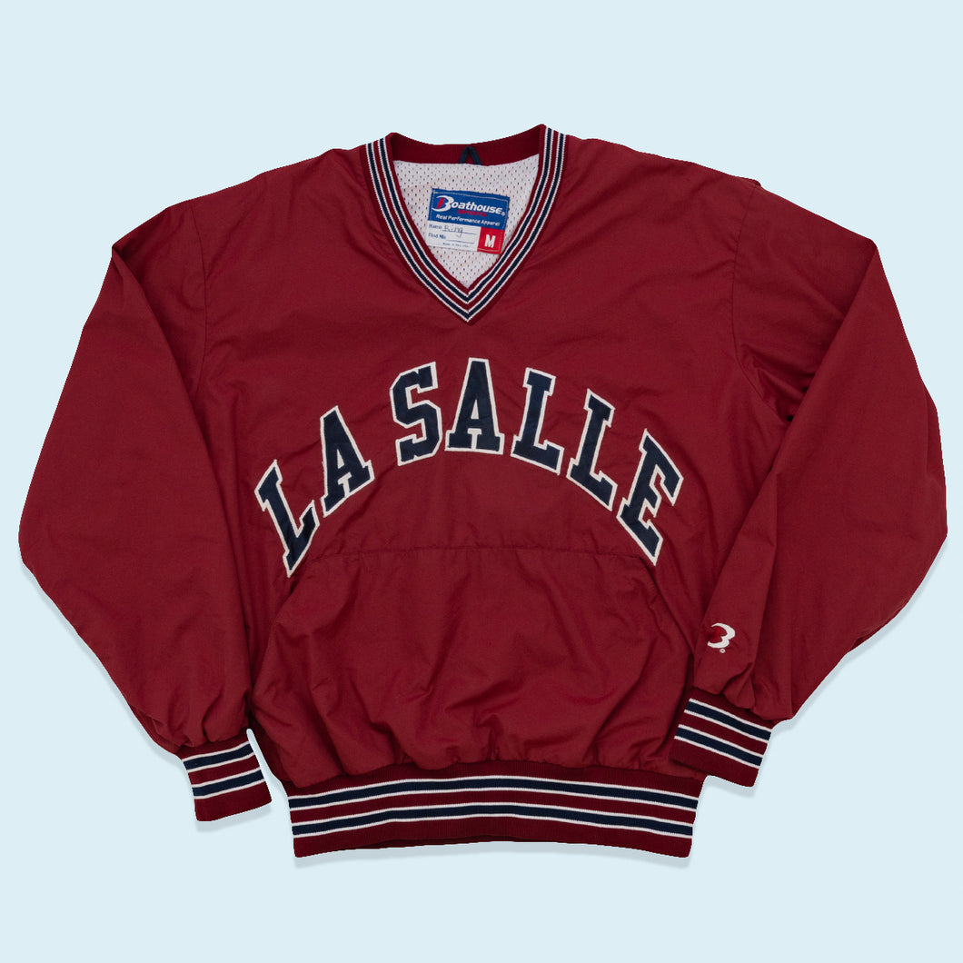 Boathouse Sports Sweatshirt La Salle Made in the USA 90er, rot, M/L