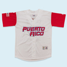 Lade das Bild in den Galerie-Viewer, Majestic Trikot Puerto Rico 2017 Baseball, weiß/rot, M/L
