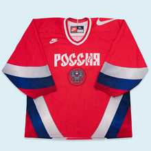 Lade das Bild in den Galerie-Viewer, Nike Team Trikot Eishockey Russland, rot/blau/weiß, XL/XXL
