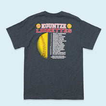 Lade das Bild in den Galerie-Viewer, Gildan T-Shirt Softball Playoffs, grau, M
