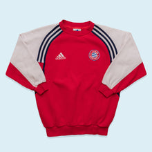 Lade das Bild in den Galerie-Viewer, Adidas Sweatshirt FC Bayern 90er, rot, S
