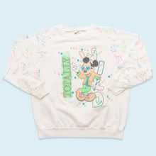 Lade das Bild in den Galerie-Viewer, Disney Sweatshirt Mickey Mouse Made in the USA 90er, weiß, XS/S
