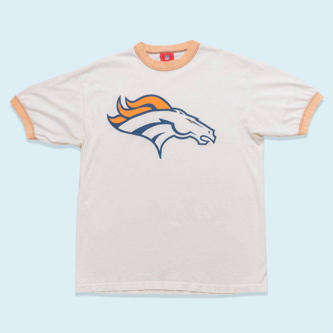 NFL T-Shirt Denver Broncos, weiß, L/XL