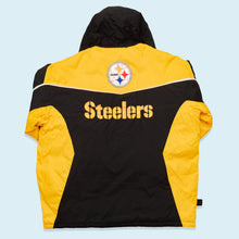 Lade das Bild in den Galerie-Viewer, NFL Jacke Pittsburgh Steelers, schwarz/gelb, XXL
