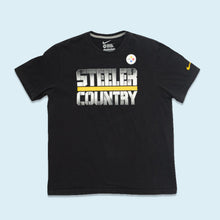 Lade das Bild in den Galerie-Viewer, Nike T-Shirt &quot;Pittsburgh Steelers&quot;, schwarz, XL
