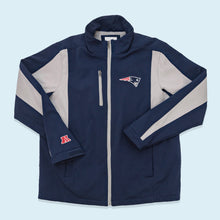 Lade das Bild in den Galerie-Viewer, NFL Softshelljacke New England Patriots, blau, L
