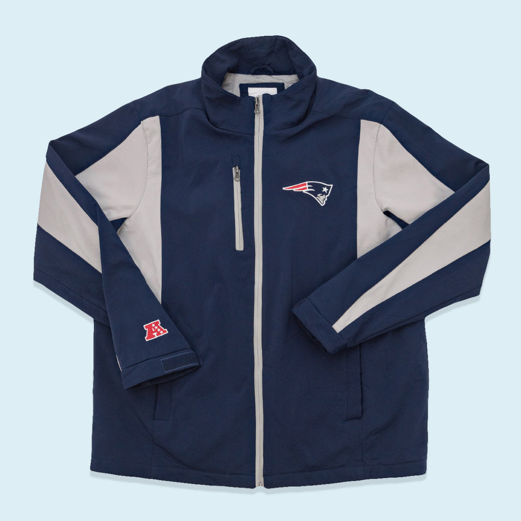 NFL Softshelljacke New England Patriots, blau, L