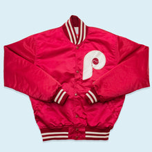 Lade das Bild in den Galerie-Viewer, Starter Jacke Philadelphia Phillies 80er Made in the USA, rot, M
