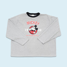Lade das Bild in den Galerie-Viewer, Disney Fleece Sweatshirt &quot;Mickey All Around Nice Guy&quot;, grau, 2XL
