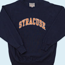 Lade das Bild in den Galerie-Viewer, Steve and Barrys Sweatshirt &quot;Syracuse&quot; Reverse Weave Heavyweigt, blau, XL/XXL
