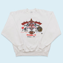 Lade das Bild in den Galerie-Viewer, Fruit of the Loom Heavyweight Sweatshirt &quot;Rose Bowl Pasadena&quot; 1994 Made in the USA, weiß, M/L

