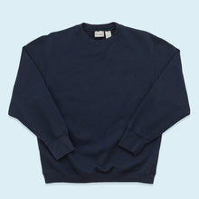 Lade das Bild in den Galerie-Viewer, LL Bean Sweatshirt Logo, blau, S/M
