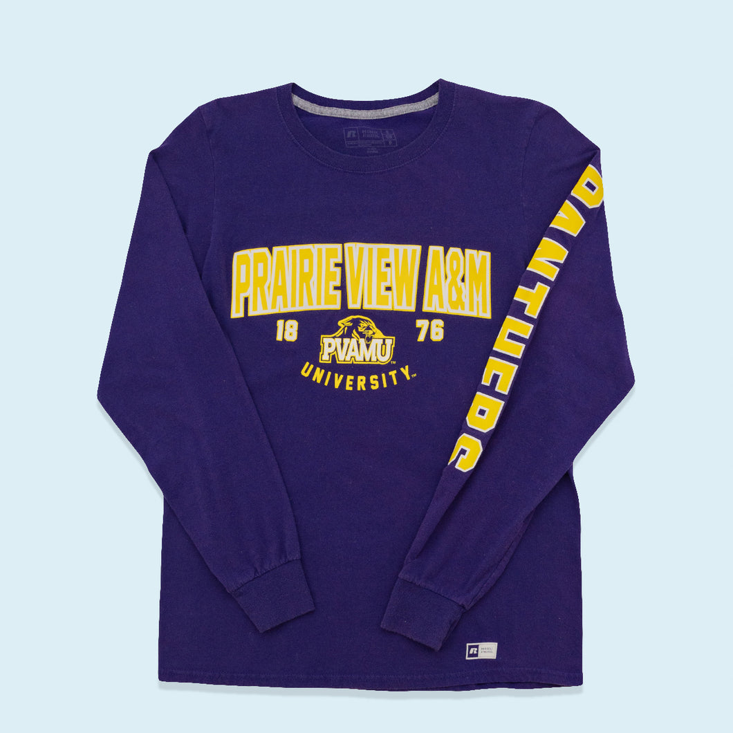 Russell Athletic Longsleeve Prairie View A&M, lila, S/M
