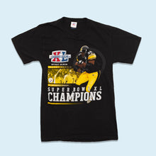 Lade das Bild in den Galerie-Viewer, NFL T-Shirt &quot;Jerome Bettis Super Bowl Pittsburgh Steelers&quot;, 2006, schwarz, M
