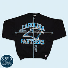 Lade das Bild in den Galerie-Viewer, Logo 7 Sweatshirt Carolina Panthers 1993, schwarz, M/L
