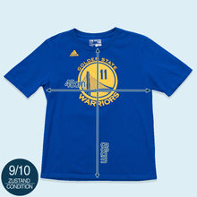 Lade das Bild in den Galerie-Viewer, Adidas T-Shirt Golden State Warriors, blau, XL Kids/Erwachsene S
