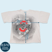 Lade das Bild in den Galerie-Viewer, Atlantis T-Shirt Ohio State Single Stitch 90er, weiß, XL
