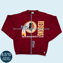 Lade das Bild in den Galerie-Viewer, Logo 7 Heavyweight Sweatshirt Washington Redskins 1993 Made in the USA, rot, XL
