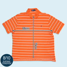 Lade das Bild in den Galerie-Viewer, Polo Ralph Lauren Poloshirt, orange/weiß, 2XL/3XL
