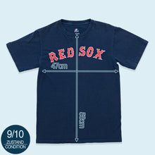 Lade das Bild in den Galerie-Viewer, Majestic T-Shirt Boston Red Sox, blau, S/M

