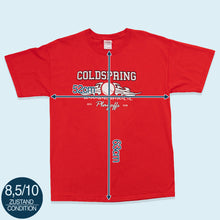 Lade das Bild in den Galerie-Viewer, Gildan T-Shirt Coldspring Baseball Playoffs, rot, L

