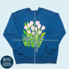 Lade das Bild in den Galerie-Viewer, Bassitt Walker Sweatshirt 1988, blau, M/L
