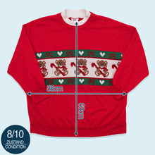 Lade das Bild in den Galerie-Viewer, Nutcracker Sweatshirt Made in the USA 80er/90er, rot, L kurze Ärmel
