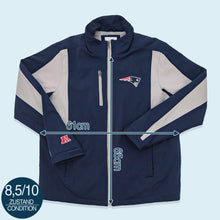 Lade das Bild in den Galerie-Viewer, NFL Softshelljacke New England Patriots, blau, L
