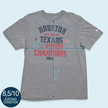 Lade das Bild in den Galerie-Viewer, Nike T-Shirt Houston Texans 2012, grau, L/XL

