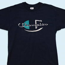 Lade das Bild in den Galerie-Viewer, Champion T-Shirt Logo, blau, XL
