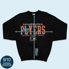Lade das Bild in den Galerie-Viewer, Pro Layer Sweatshirt Philadelphia Flyers NHL 90er, schwarz, M/L
