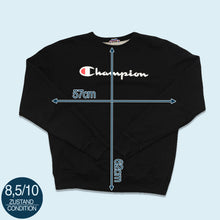 Lade das Bild in den Galerie-Viewer, Champion Sweatshirt &quot;Big Logo&quot;, schwarz, L
